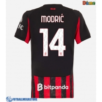 Fotballdrakt Dame AC Milan Luka Modric #14 Hjemmedrakt 2025-26 Kortermet